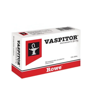 VASPITOR 20MG X 30 COMP (ATORVASTATINA) (ROWE) (TABLETAS)