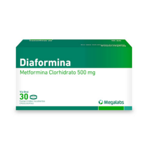 DIAFORMINA 500MG X 30 COMPR (METFORMINA)(MEGALABS)