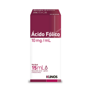 ACIDO FOLICO 10MG GTAS X 15ML (GOTAS) (KLINOS)