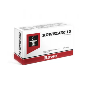 ROWELUK 10MG X 30 COM (MONTELUKAST)(ROWE)(TABLETAS)