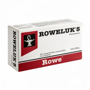 ROWELUK 5MG X 30 COMP (MONTELUKAS) (ROWE) (TABLETAS)