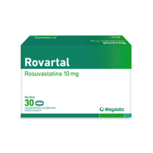 ROVARTAL 10MG X 30 COMP (ROSUVASTATINA) (TABLETAS) (MEGALABS)