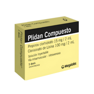 PLIDAN COMPUESTO X 2 ML I.V I.M(1 DOSIS)(LISINA+PARGEVETINA)(MEGALABS)