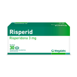 RISPERID 3MG X 30 COMP (RISPERIDONA) (MEGALABS)