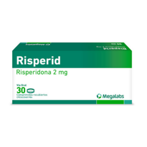 RISPERID 2MG X 30 TAB (RISPERIDONA) (TABLETAS) (MEGALABS)
