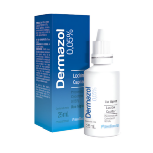 DERMAZOL 0,05% LOCION CAPILAR X 25ML (CLOBETASOL) (CREMAS) (MEDIHEALTH)