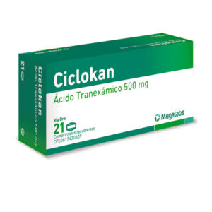 CICLOKAN 500MG X 21 COMP (ACIDO TRANEXAMICO) (TABLETAS) (KLINOS)
