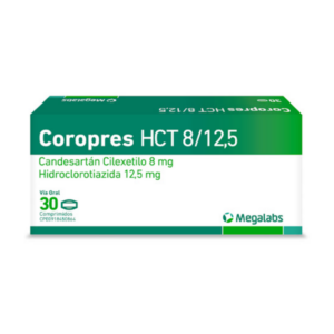 COROPRES H 8MG/12.5MG X 30 TAB (CANDESARTAN + HCT) (MEGALABS)