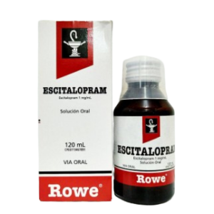 ESCITALOPRAM 1MG JBE X 120ML (ROWE) (JARABES)