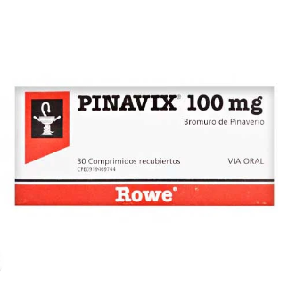 PINAVIX 100MG X 30 COMP (BROMURO DE PINAVERIO) (ROWE) (TABLETAS)