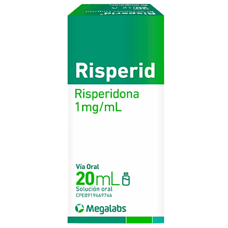 RISPERID 1MG/ML X 20ML (RISPERIDONA) (GOTAS) (MEGALABS)