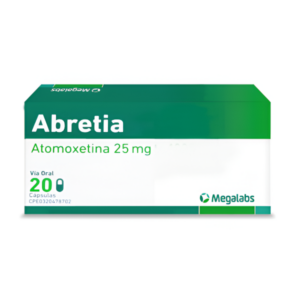 ABRETIA 25MG X 20 CAP (ATOMOXETINA) (MEGALABS)