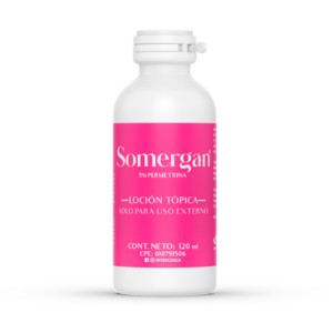 SOMERGAN 5% LOCION X 120ML (PERMETRINA)(RECETURAS)