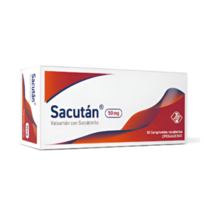 SACUTAN 50MG X 30 COMP (VALSARTAN/SACUBITRILO)(LAB ZUOZ)
