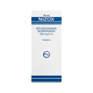 NIZOX 100MG/5ML X 30ML SUSP PED (NITAZOXANIDA) (WEXFORT/VARGAS)(ZUOZ)