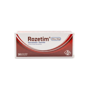 ROZETIM 20MG/10MG X 30 COMP (ROSUVASTATINA EZETIMIBE) (ZUOZ)