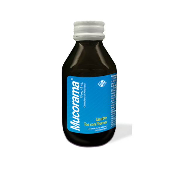 MUCORAMA 15MG/5ML JBE X 118ML (AMBROXOL)(ZUOZ PHARMA)