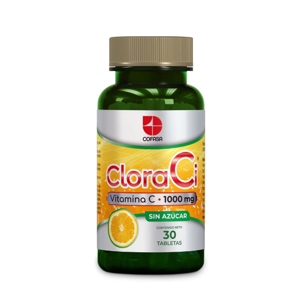 CLORACI 1GR X 30 TAB S/AZUCAR (VITAMINA C)(COFASA)