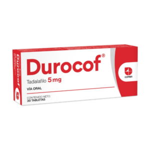 DUROCOF 5MG X 30 TAB (TADALAFILO) (TABLETAS) (COFASA)