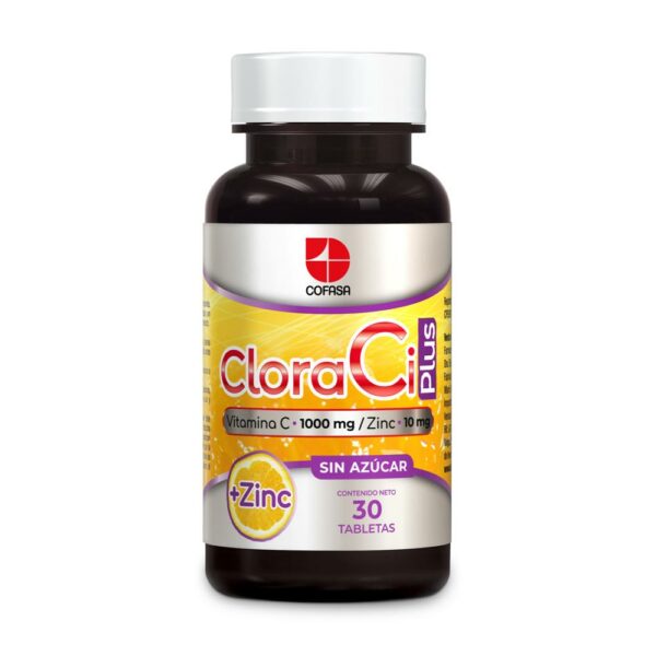 CLORACI PLUS X 30 TAB (VITAMINA C + ZINC) (TABLETAS) (COFASA)