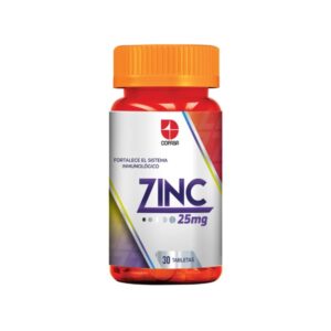 # ZINC 25MG X 30 TAB (TABLETAS) (COFASA)