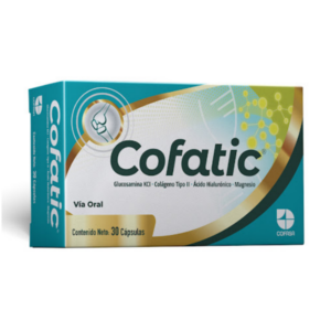 COFATIC X 30 CAP (COFASA)(GLUCOSAMINA/COLAGENO/ACIDO HIALU/MAGN)