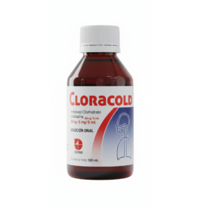 CLORACOLD 30MG-5MG X 5ML JBE PED (AMBROXOL + LORATADINA) (COFASA)