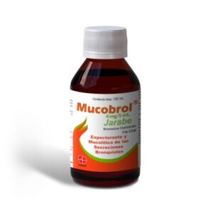 MUCOBROL 4MG/5ML JBE X 120ML (BROMEXINA) (JARABES) (COFASA)