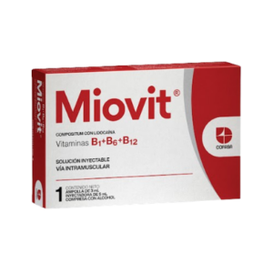#MIOVIT 3ML X 1 AMP (COMPLEJO B) (AMPOLLAS) (COFASA)