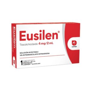 EUSILEN 4MG/2ML X 1 AMP (TIOCOLCHICOSIDO) (AMPOLLAS) (COFASA)