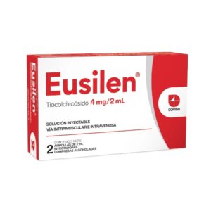 EUSILEN 4MG/2ML X 2 AMP (TIOCOLCHICOSIDO) (AMPOLLAS) (COFASA)