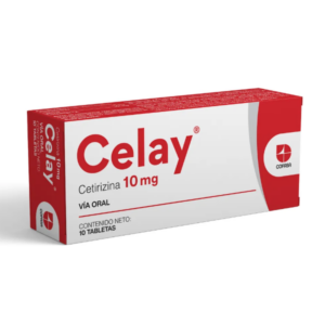 CELAY 10MG X 10 TAB (CETIRIZINA)(COFASA)