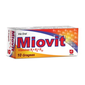 MIOVIT X 10 GRAGEAS (COMPLEJO B) (TABLETAS) (COFASA)