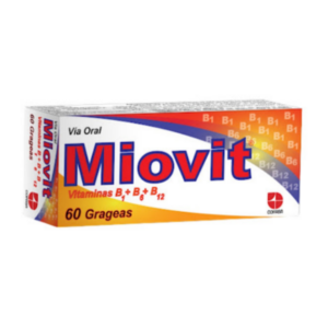 MIOVIT X 60 GRAGEAS (COMPLEJO B) (TABLETAS) (COFASA)