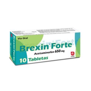 BREXIN FORTE 650 MG X 10 TAB (ACETAMINOFEN) (TABLETAS) (COFASA)