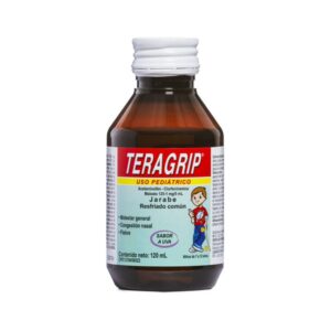 TERAGRIP 125MG JBE PED X 120ML (ACETAMINOFEN/CLORFERAMINA)(JARABES)(FARMA, S.A.)