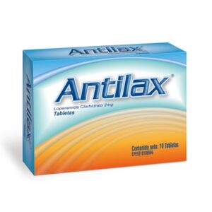 ANTILAX 2MG X 10 TAB (LOPERAMIDA)(FARMA, S.A.)(TABLETAS)