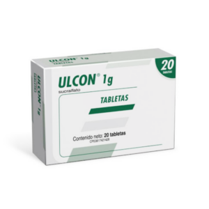 ULCON 1G X 20 TAB (SUCRALFATO)(TABLETAS) (FARMA, S.A.)
