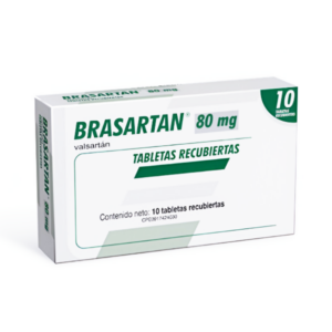 BRASARTAN 80MG X 10 TAB (VALSARTAN)(FARMA, S.A.)(TABLETAS)