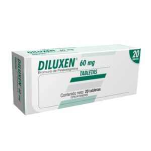 DILUXEN 60MG X 20 TAB (BROMURO DE PERIDOSTIGMINA)(FARMA, S.A.)(TABLETAS)