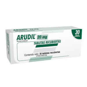 ARUDIL 20MG X 30 TAB (RIVAROXABAN)(FARMA, S.A.)(TABLETAS)