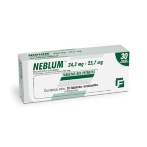 NEBLUM 50MG X 30TAB (SACUBITRILO 24.3MG-VALSARTAN 25.7MG) (FARMA, S.A.)