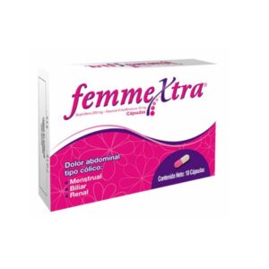 FEMMEXTRA 200MG/10MG X 10 CAP (IBUPROFENO – HIOSCINA)(FARMA, S.A.)