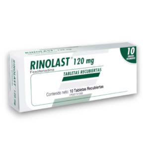 RINOLAST 120MG X 10 TAB (FEXOFENADINA) (TABLETAS) (FARMA, S.A)