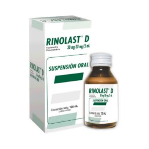 RINOLAST D JARABE 120ML (FEXOFENADINA)(JARABES) (FARMA, S.A)
