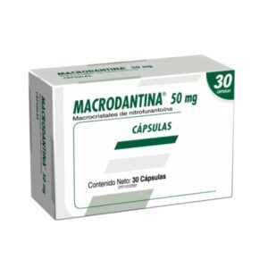 MACRODANTINA 50MG X 30 CAP (NITROFURANTOINA) (TABLETAS) FARMA, S.A.
