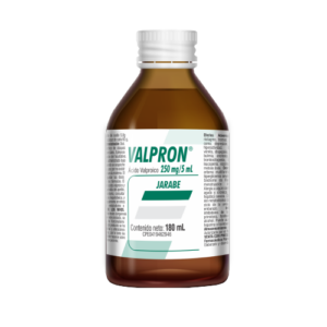 VALPRON 250 MG JBE 180ML (ACIDO VALPROICO) (JARABES) (FARMA, S.A.)