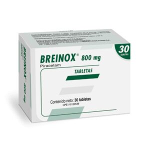 BREINOX 800MG X 30 TAB (PIRACETAM) (FARMA, S.A.)(TABLETAS)