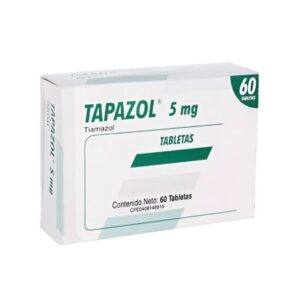 TAPAZOL 5MG X 60 TAB (TIAMAZOL)(FARMA, S.A.)