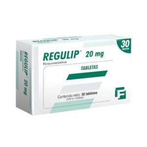 REGULIP 20MG X 30 TAB (ROSUVASTATINA) (FARMA, S.A.) (TABLETAS)